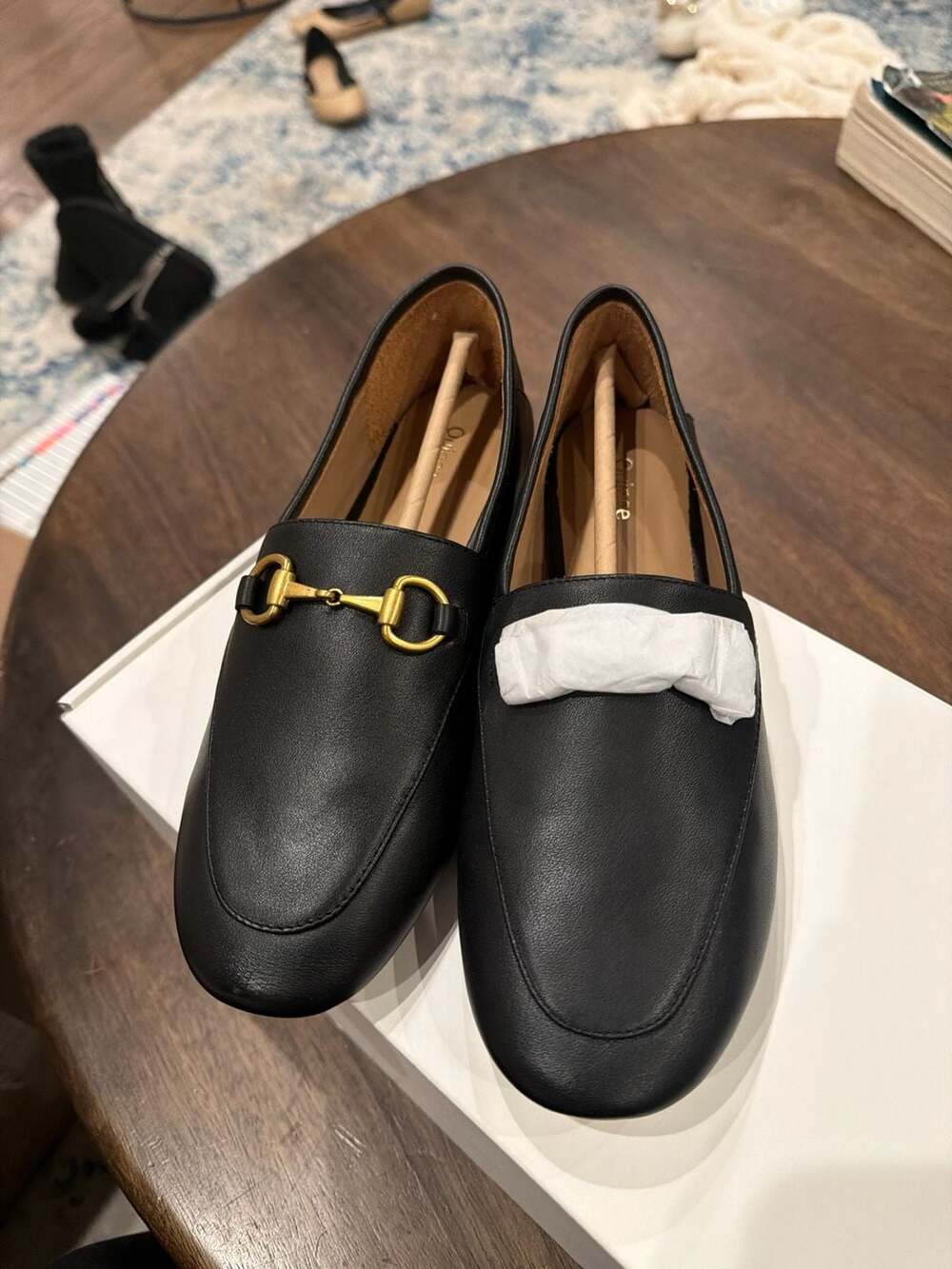 Quince 100% Leather Horsebit Loafer Black Size 6 brand new! Ships out FAST - Picture 4 of 11